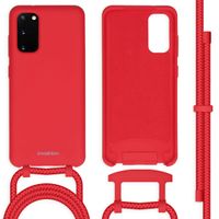 imoshion Color Backcover mit abtrennbarem Band Samsung Galaxy S20 - Rot