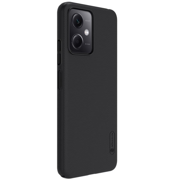 Nillkin Super Frosted Shield Case für das Xiaomi Redmi Note 12 / Xiaomi Poco X5 5G - Schwarz