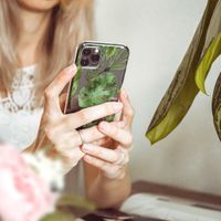 imoshion Design Hülle Samsung Galaxy A41 - Monstera Leaves