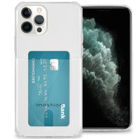 imoshion Soft Case Back Cover mit Kartenfach Apple iPhone 12 Pro Max - Transparent