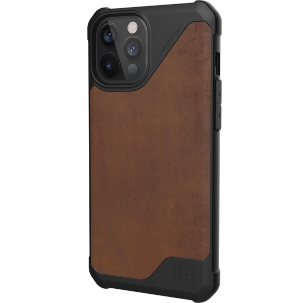 UAG Back Cover Metropolis LT Apple iPhone 12 Pro Max - Leather Brown