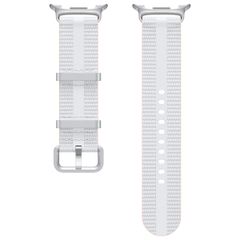 Samsung Original Athleisure Armband für das  Samsung Galaxy Watch 8 (40/44mm) / Classic (46mm) - S/M - Weiß