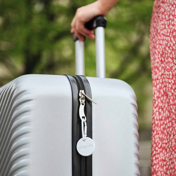 Chipolo Point Bundle – Bluetooth-Tracker für Android – 1x Tag & 1x Karte – Weiß
