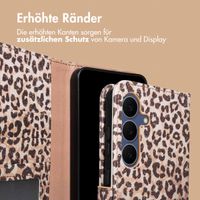 imoshion Design Klapphülle Samsung Galaxy S25 FE - Leopard Mood