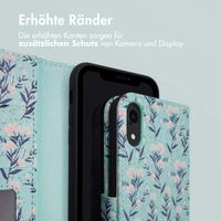 imoshion Design Klapphülle Apple iPhone Xr - Blue Flowers