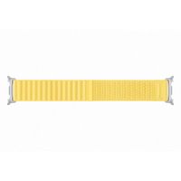 Samsung Original Fabric Armband für  Samsung Galaxy Watch 9 (40/44mm) / Watch 8 (40/44mm) / Classic (46mm) - Größe M/L - Gelb