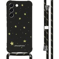 imoshion Design Hülle mit Band für das Samsung Galaxy S22 - Stars Gold