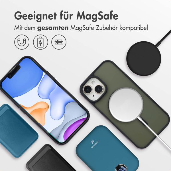 imoshion Color Guard Back Cover mit MagSafe für das iPhone 15 - Schwarz