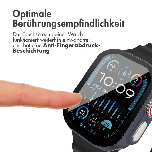 imoshion Full Cover Hard Case Apple Watch Ultra / Ultra 2 / Ultra 3 - 49 mm - Dunkelblau