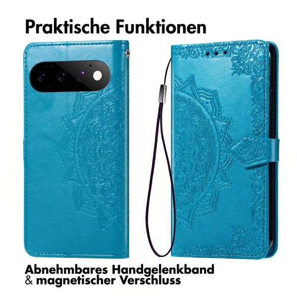 imoshion Mandala Klapphülle Google Pixel 11 Pro - Türkis