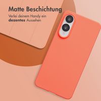 imoshion TPU Color Cover Samsung Galaxy S25 Edge - Apricot Crush Orange