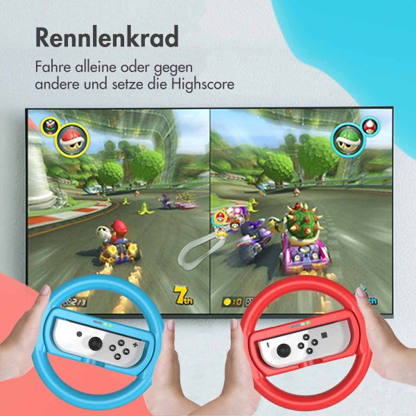 imoshion Nintendo Switch Set - 15-teiliges Zubehörset für das Nintendo Switch & Switch OLED