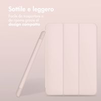 Accezz Smarte Klapphülle aus Silikon Samsung Galaxy Tab A9 8.7 Zoll - Rosa