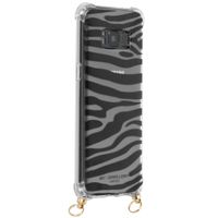 My Jewellery Design Soft Case Kordelhülle Samsung Galaxy S8 - Zebra