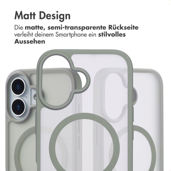 imoshion Color Guard Back Cover mit MagSafe Apple iPhone 17 - Grau