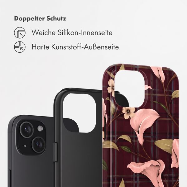 Selencia Vivid Back Cover Apple iPhone 15 - Autumn Muse