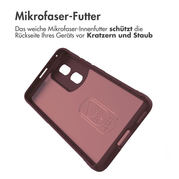 imoshion EasyGrip Back Cover für das Honor 90 Pro - Aubergine