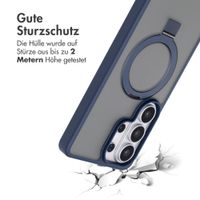 Accezz Ring Stand Backcover mit MagSafe Samsung Galaxy S26 Ultra - Blau