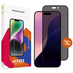 Accezz Privacy Displayschutz aus gehärtetem Glas Apple iPhone 16 Pro Max