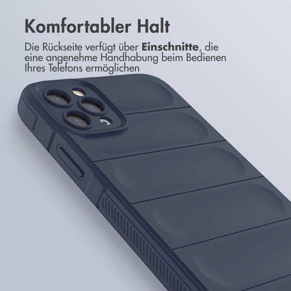 imoshion EasyGrip Back Cover für das iPhone 11 Pro Max - Dunkelblau