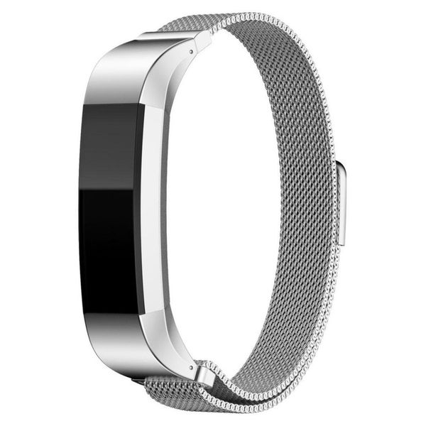 imoshion Milanese Watch Armband Fitbit Alta (HR) - Silber