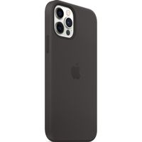 Apple Silikon-Case MagSafe Apple iPhone 12 (Pro) - Black