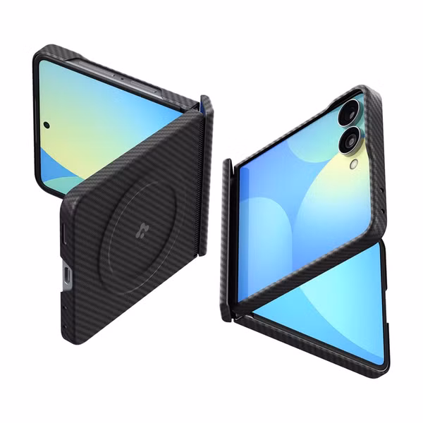 Spigen AirSkin Backcover MagSafe Samsung Galaxy Z Flip 8 - Black