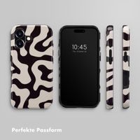 Selencia Vivid Rückabdeckung mit MagSafe iPhone 16 - Art Wave Black