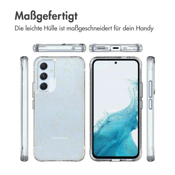 imoshion Klare Glitter Backcover Samsung Galaxy A54 (5G) - Gold