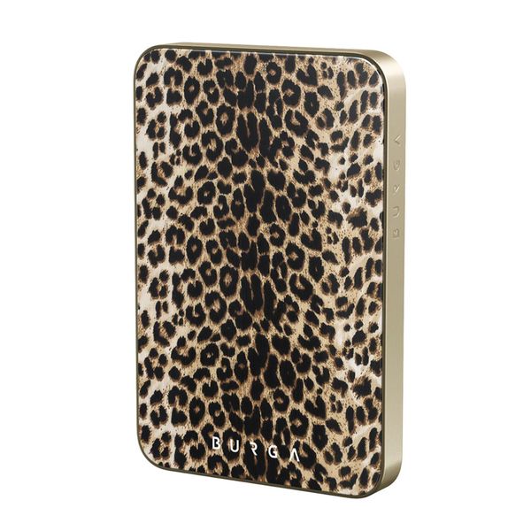 Burga Magnetische Powerbank 5.000 mAh - MagSafe und Qi2 - Player / Gold