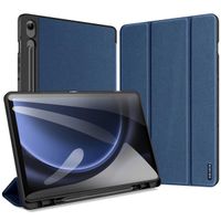 Dux Ducis Domo Klapphülle Samsung Galaxy Tab S9 FE - Dunkelblau