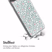 imoshion Design Hülle Apple iPhone SE (2022 / 2020) / 8 / 7 - Bloom Love Sage Green
