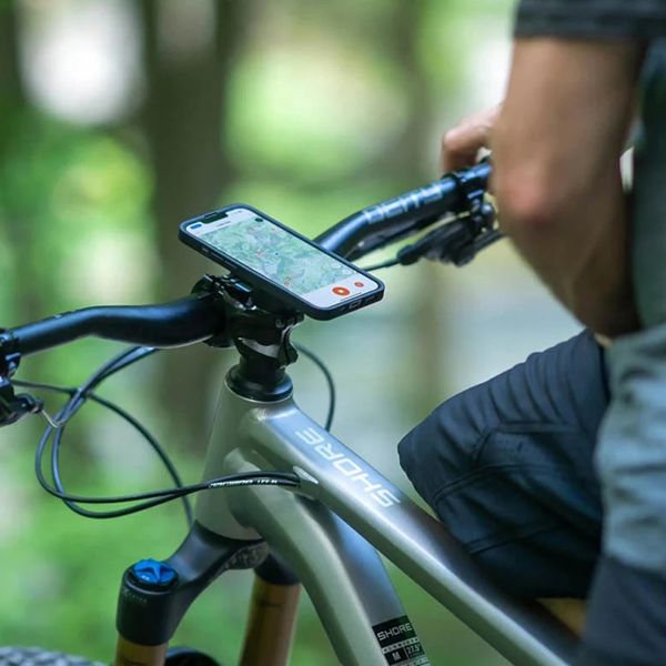 SP Connect Lenkerhalterung Pro MTB Fahrrad-Handyhalterung für SPC/SPC+ Hüllen - Schwarz