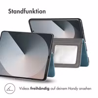 imoshion Luxuriöse Klapphülle Samsung Galaxy Fold 7 - Hellblau