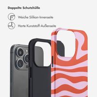 Selencia Vivid Back Cover Apple iPhone 13 Pro - Dream Swirl Pink