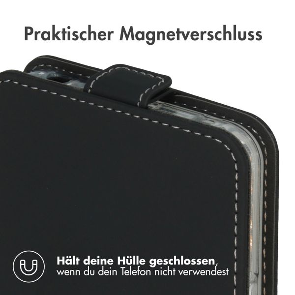 Accezz Flip Case für das Xiaomi Redmi Note 13 Pro (5G) / Poco X6 - Schwarz