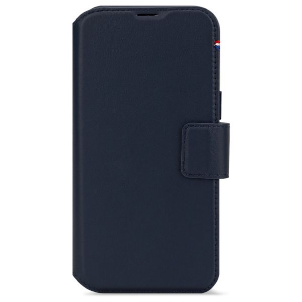 Decoded 2 in 1 Leather Klapphülle MagSafe Apple iPhone 16 - Navy