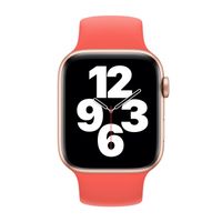 Apple Silikon Solo Loop für das  Apple Watch | 44/45/46/49 mm - Größe 10 - Pink Citrus