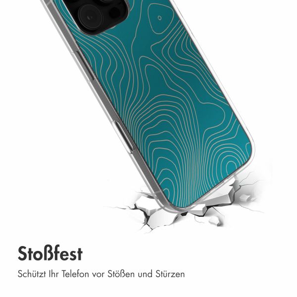 imoshion Design Hülle iPhone 16 Pro - Topo Turquoise