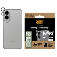 PanzerGlass Kameraprotektor Hoops Optic Rings für das Samsung Galaxy S25 Edge - Transparent