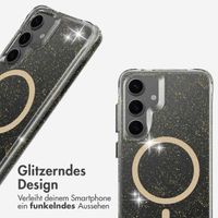 imoshion Klare Glitter Backcover mit MagSafe Samsung Galaxy S24 - Gold