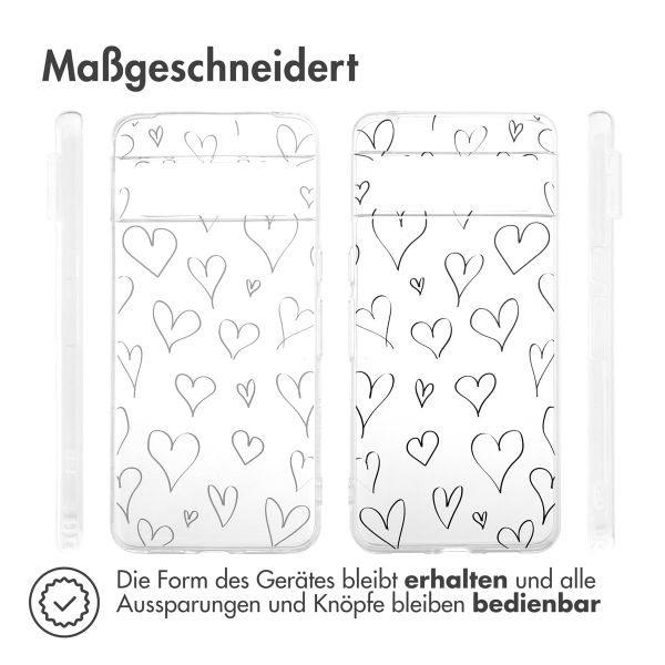 imoshion Design Hülle Google Pixel 8 Pro - Hearts