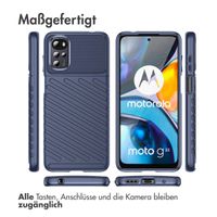 imoshion Thunder Backcover für das Motorola Moto G22 / E32 / E32s - Blau