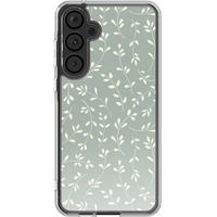 imoshion Design Hülle Samsung Galaxy A37 (5G) - Smoke Green Flowers