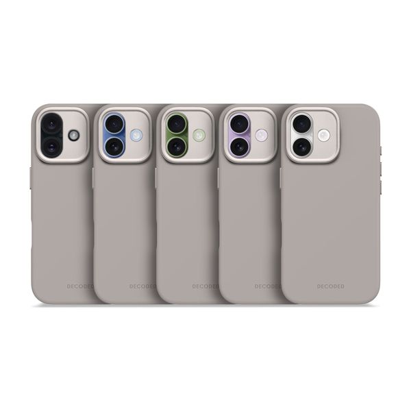 Decoded Silikon-Case MagSafe Apple iPhone 17 - Soft Taupe