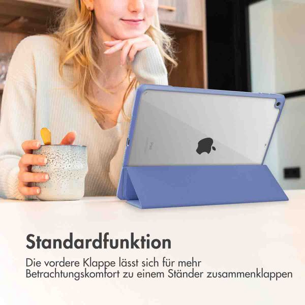 imoshion Trifold Hardcase Klapphülle Samsung Galaxy Tab S9 11.0 Zoll - Violett