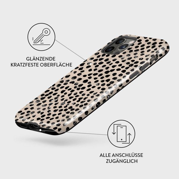 Burga Tough Back Cover für das iPhone 12 (Pro) - Almond Latte