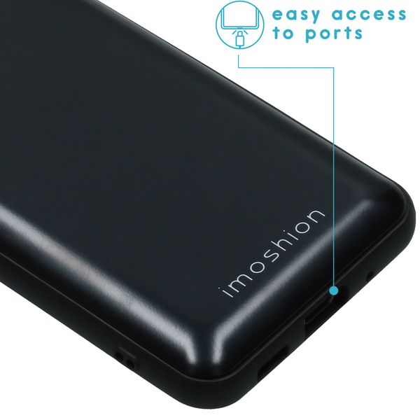 imoshion Backcover mit Karteninhaber Samsung Galaxy S20 - Schwarz