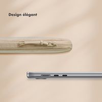 Selencia Cord Laptop Hülle 13-14 Zoll - Laptop Sleeve - Beige