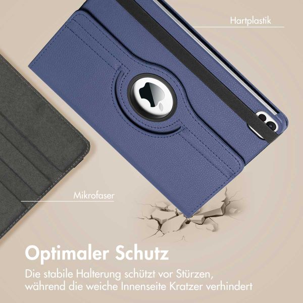 imoshion 360° drehbare Klapphülle Apple iPad Pro 11 (2020) / iPad Pro 11 (2022) / Pro 11 (2021) - Dunkelblau
